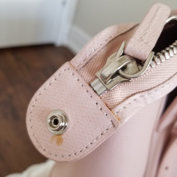 Senreve Pink Leather Backpack - Picture 4 of 8